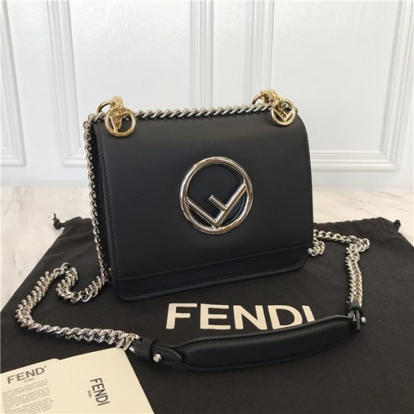 Fendi Kan I Small Leather Bag (Varied Colors) - Image 12