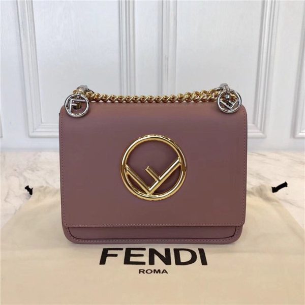 Fendi Kan I Small Leather Bag (Varied Colors) - Image 4