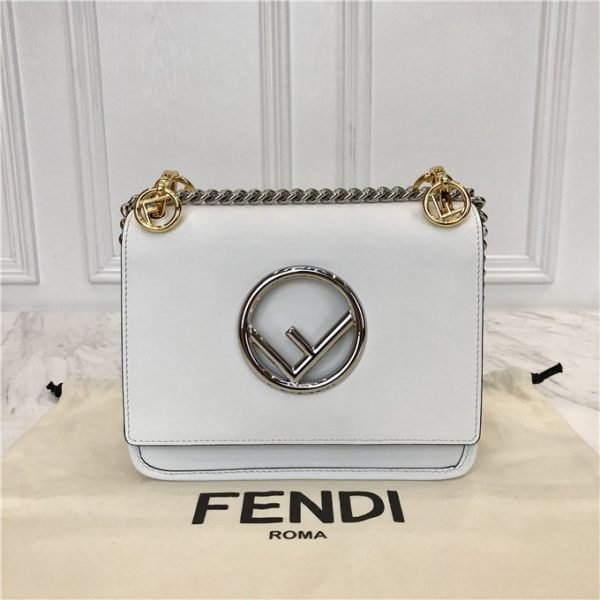 Fendi Kan I Small Leather Bag (Varied Colors) - Image 3
