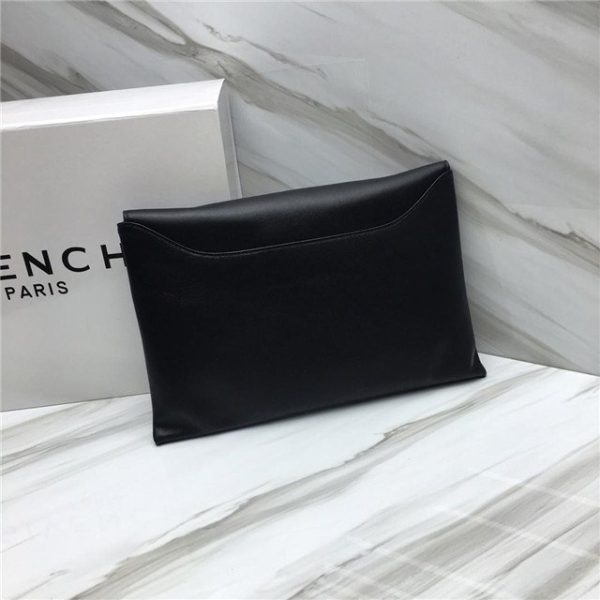 Givenchy Antigona Envelope Clutch Grained Leather (Varied Colors) - Image 7
