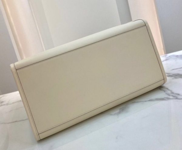 Fendi Large Sunshine Tote Ivory Bag - Image 8