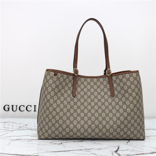 Gucci GG Emblem Large Tote Bag 815212 Brown