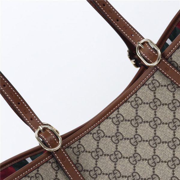 Gucci GG Emblem Large Tote Bag 815212 Brown - Image 6