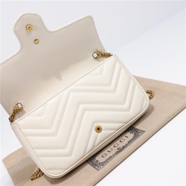Gucci GG Marmont Mini Bag 751526 White - Image 4