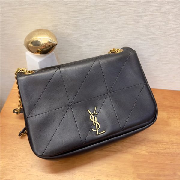 YSL Jamie 43 Small 763475 Black Lambskin - Image 10