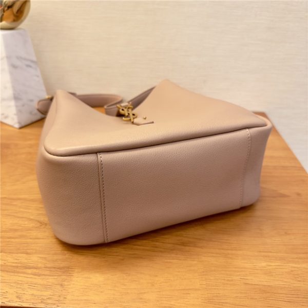 YSL LE 5 A 7 Supple Small 713938 Rose Grained Leather - Image 7