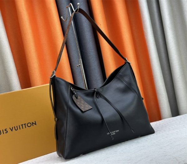 Louis Vuitton CarryAll Vibe MM In Black - Image 8