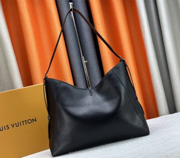 Louis Vuitton CarryAll Vibe MM In Black - Image 6