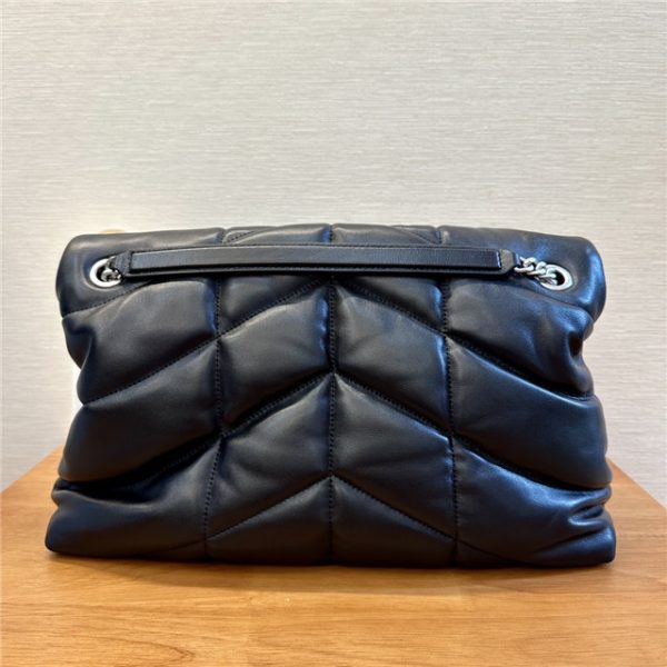 YSL Puffer Medium 577475 BlackSilver - Image 9