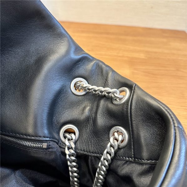 YSL Puffer Medium 577475 BlackSilver - Image 4