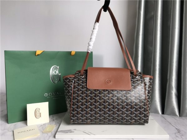 Goyard Rouette Souple Bag 66300 BlackTan - Image 2