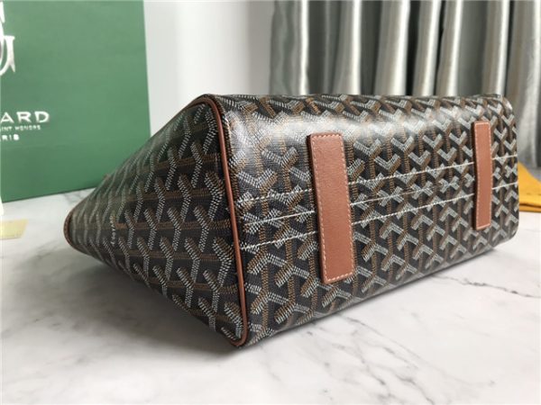 Goyard Rouette Souple Bag 66300 BlackTan - Image 8
