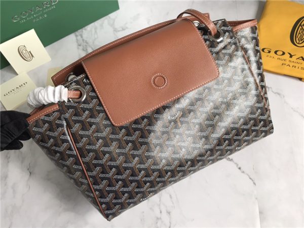 Goyard Rouette Souple Bag 66300 BlackTan - Image 7