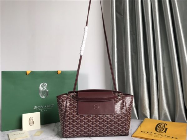 Goyard Rouette Souple Bag 66300 Burgundy - Image 10