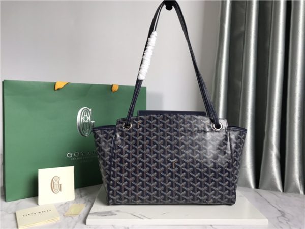 Goyard Rouette Souple Bag 66300 Navy Blue - Image 9