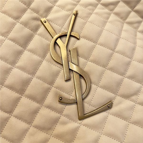 YSL Icare Maxi Shopping Bag 698651 Beige - Image 8