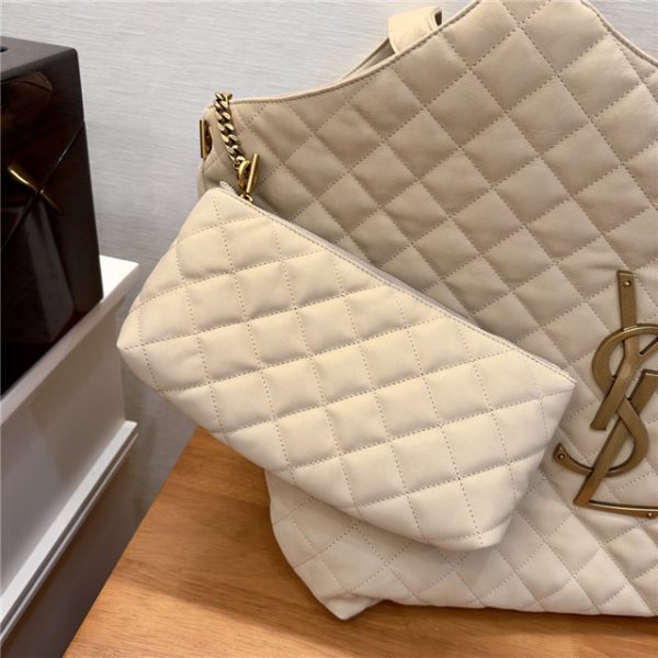 YSL Icare Maxi Shopping Bag 698651 Beige - Image 6